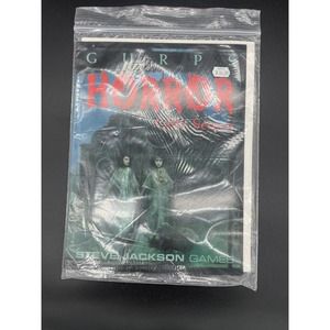GURPS Horror Roleplaying Game GM'S Screen SJG 6417 NEW Rpg Steve Jackson New!